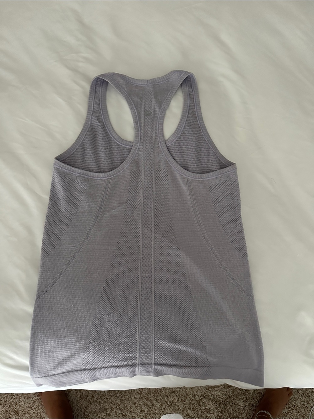 lululemon athletica Racerback Tank Top - Lavender Gray